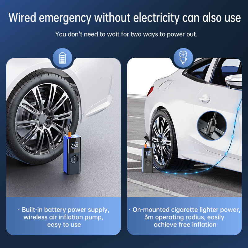 Wireless  Digital Display Car Tire Air Pump