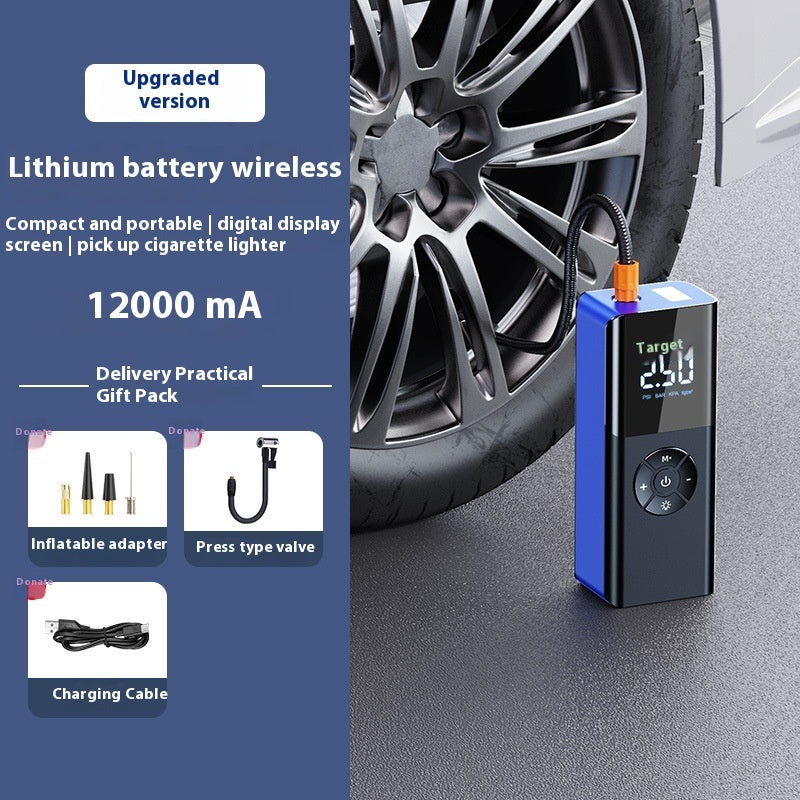 Wireless  Digital Display Car Tire Air Pump