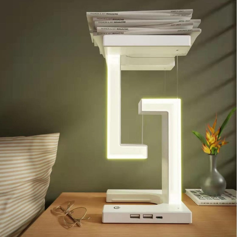 Levitating Table Lamp Wireless Charger