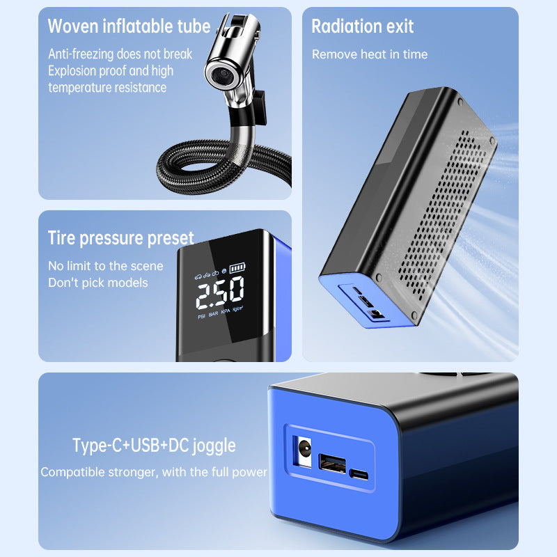 Wireless  Digital Display Car Tire Air Pump